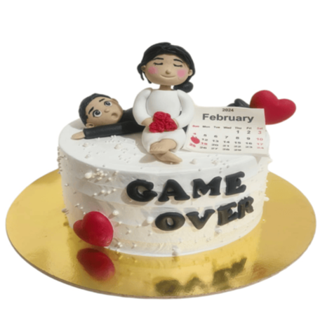 Game Over Cake