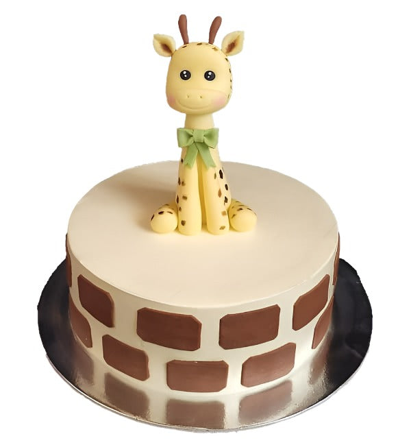 Giraffe Theme Cake