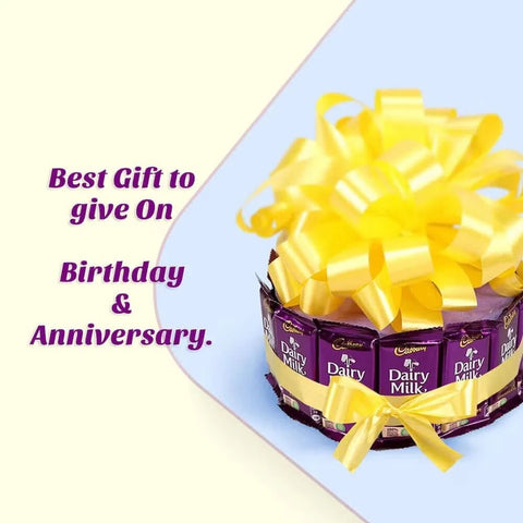 Golden Tied Cadbury Dairy Milk Chocolates - View 2