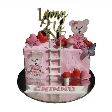 Halfway to Happiness Cake