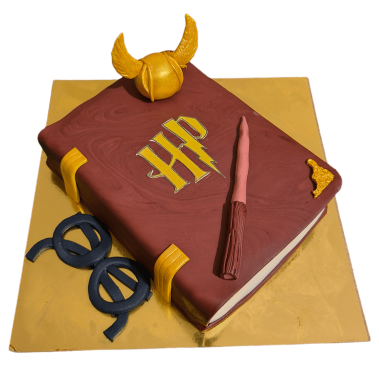 Harry Potter Book Cake