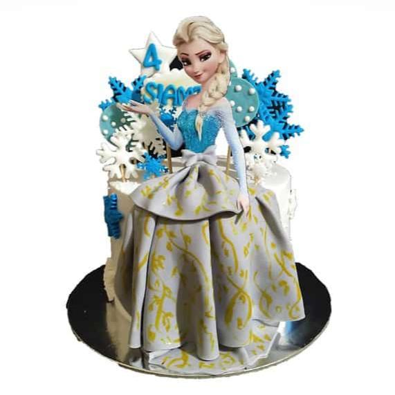 Ice Queen Elsa Cake