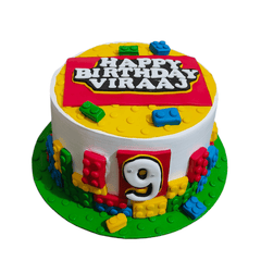 Lego Theme Cake