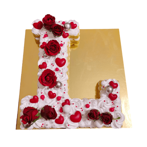 Letter L Cake
