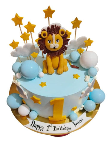 Lion Jungle Cake