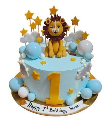 Lion Jungle Cake - View 2