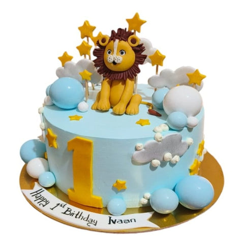 Lion Jungle Cake - View 3