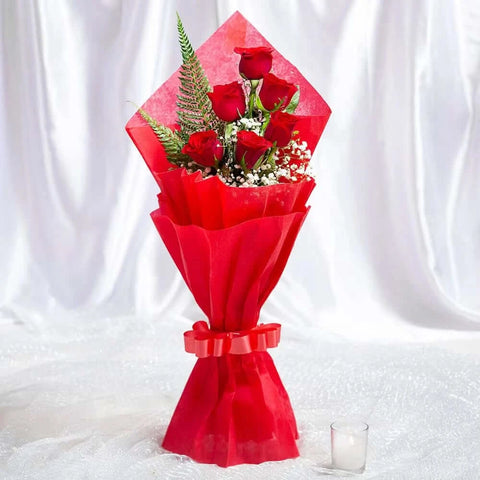 Love Trio Delight with Rosy Bliss Bouquet - View 2