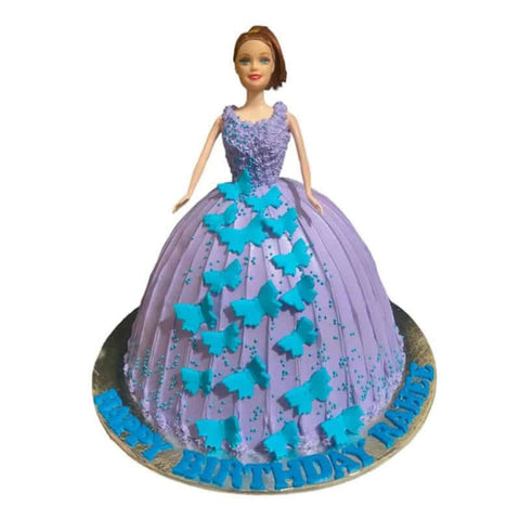 Lovely Barbie Doll Cakes