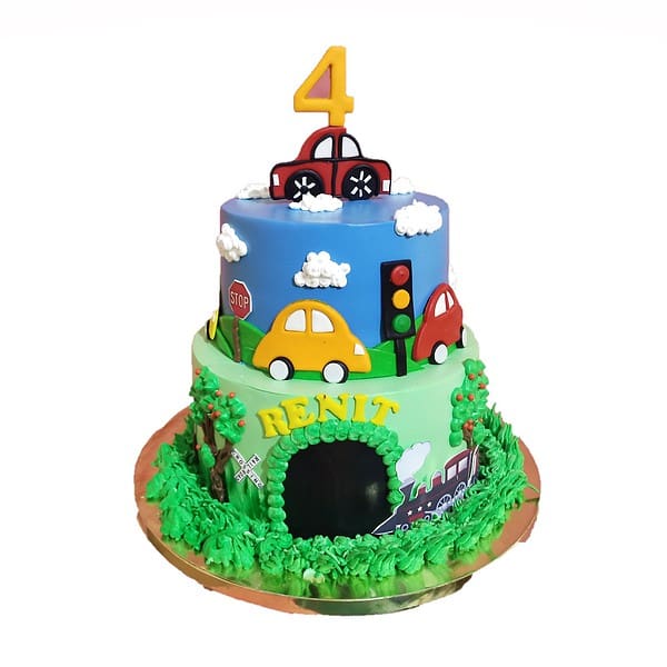 Mario Adventure Tier Cake