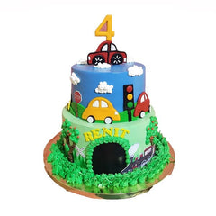 Mario Adventure Tier Cake