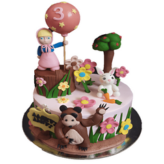 Masha and The Bear Cake