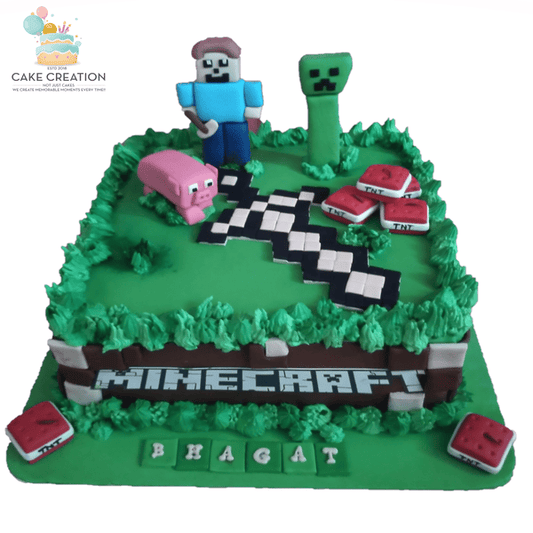 Minecraft Cake