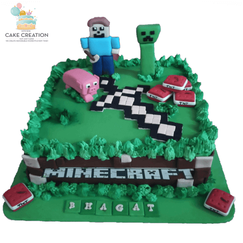 Minecraft Cake