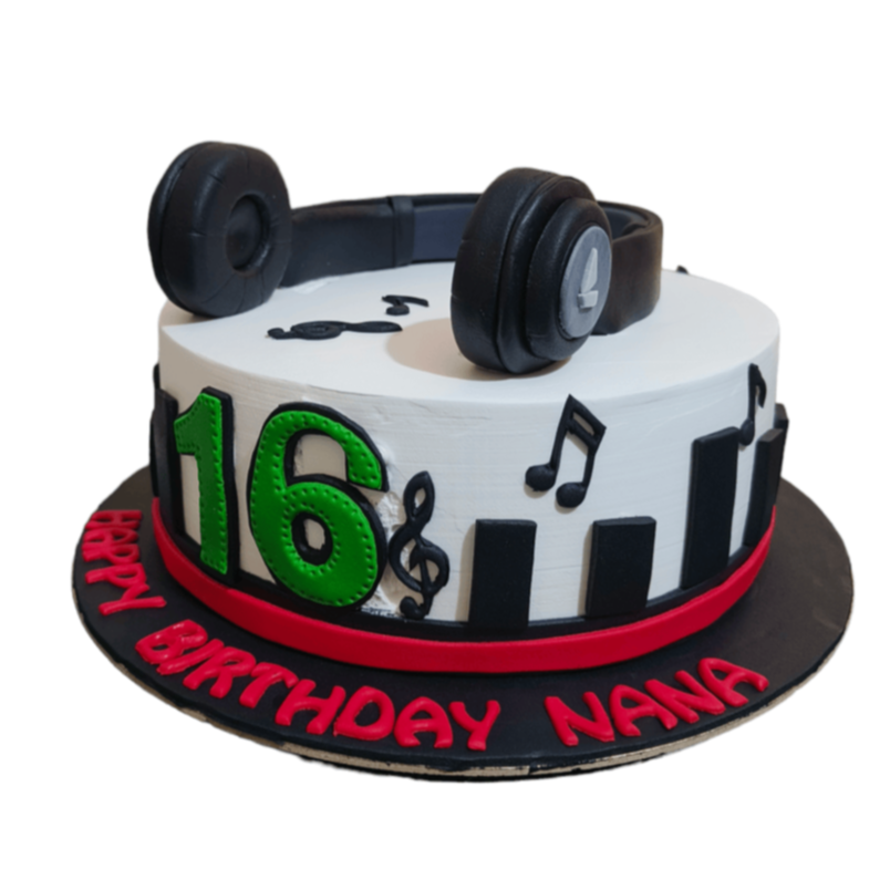 Music Theme Cake