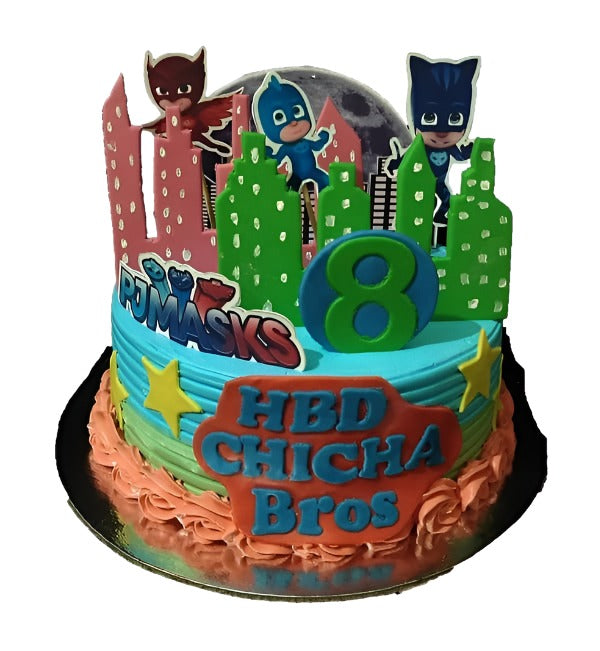 PJ Masks Cake 1