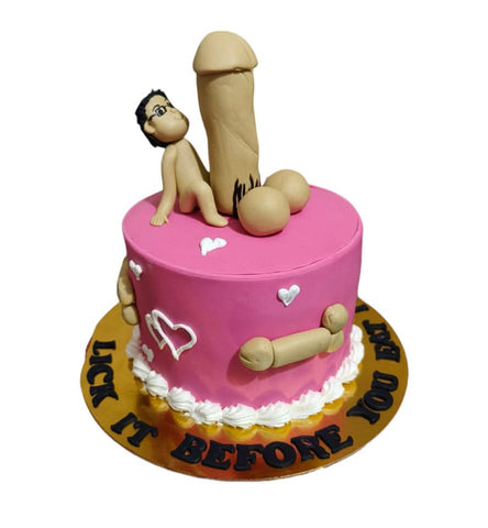 Penis Cake for Bachelorette Party