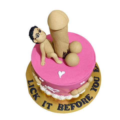 Penis Cake for Bachelorette Party - View 3