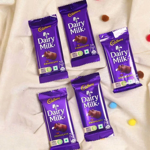 Personalized Birthday Greeting and Dairy Milk Chocolates - View 3