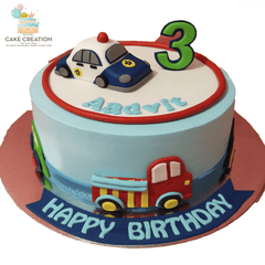 Police Car Cake