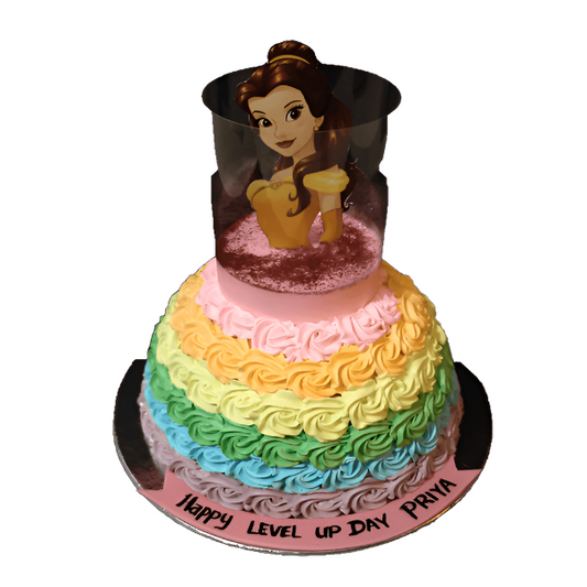 Rainbow Pull Me Up Cake