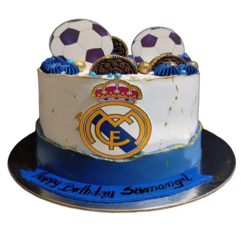 Real Madrid Club Cake