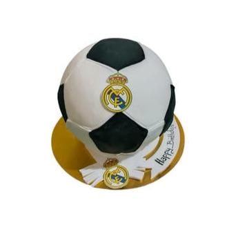 Real Madrid Pinata Ball Cake