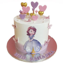 Sofia Princess Cream Cake