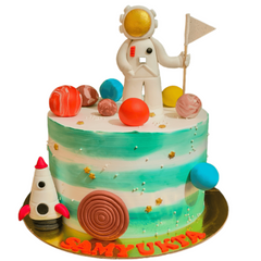 Space Theme Cake