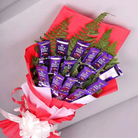 Sweet Dairy Milk Chocolate Bouquet - View 2