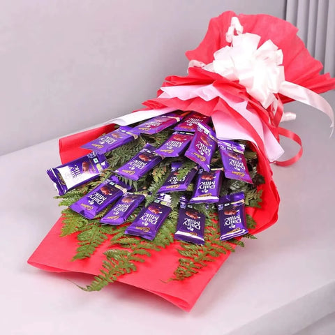 Sweet Dairy Milk Chocolate Bouquet - View 3