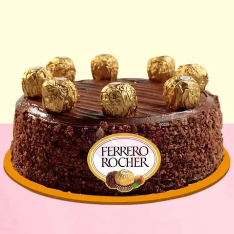 Tempting Ferrero Rocher Cake