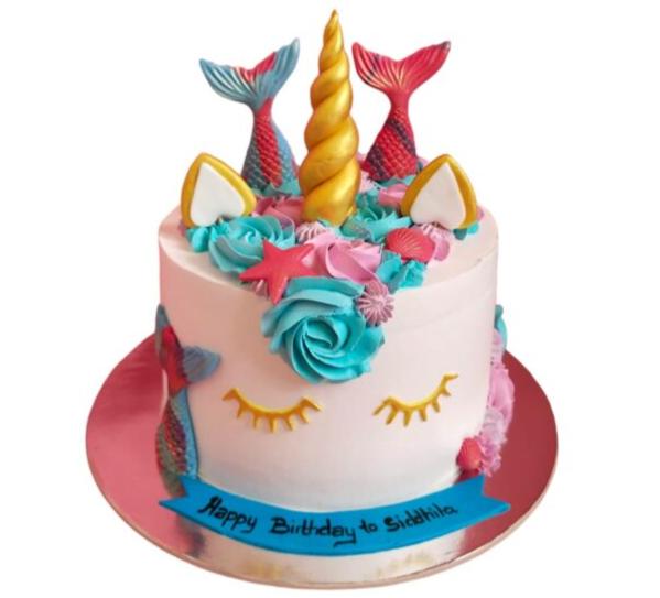 Unicorn Theme Cake