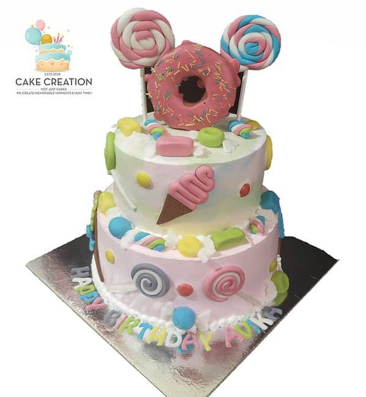 Candy Theme Cake