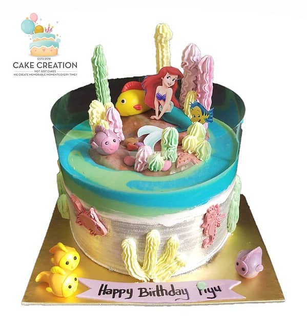 Mermaid Pull Me Up Cake