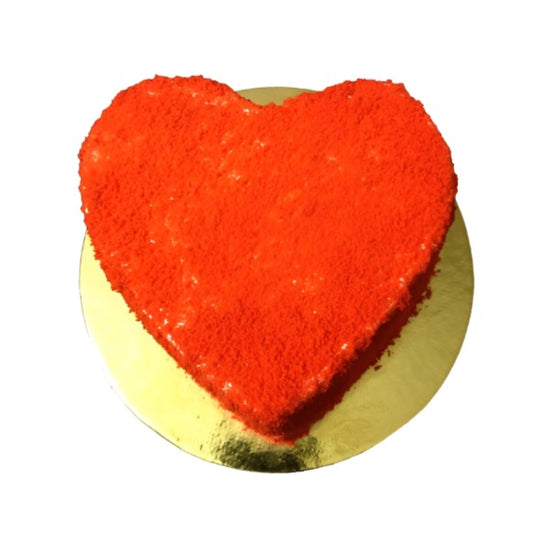 Red Velvet Heart Shape Cake