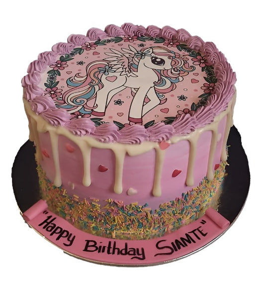 Unicorn Photo Cake