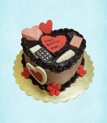 Heart Shaped Chocolate Cake | Cake Creation | Cake Delivery Online | Bangalore’s Best Baker