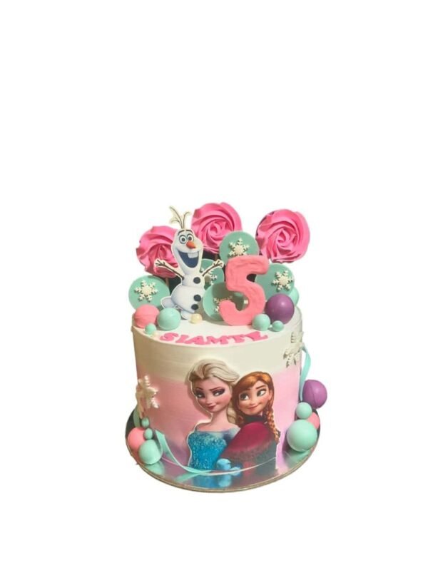 Elsa Photo Cake