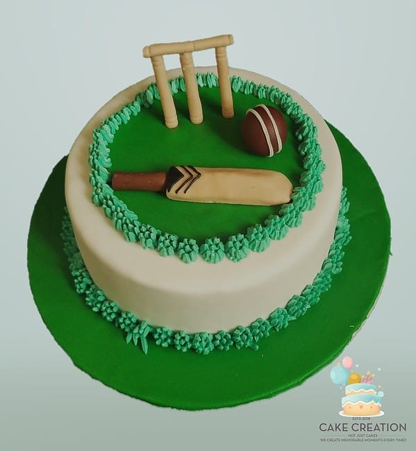 Cricket Theme Cake - Cake for you
