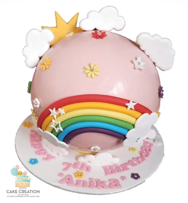 DIY Rainbow Pinata Cake tutorial | Pinata cake, Supermarket birthday cakes,  Avengers birthday cakes