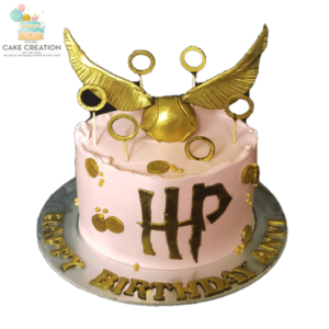 Harry Potter Cream Cake