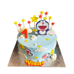 Doraemon Cream Cake