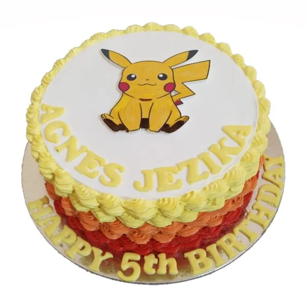 Pokemon Inspired Pikachu Cake | Pikachu cake, Pikachu cake birthdays, Pikachu  cake ideas