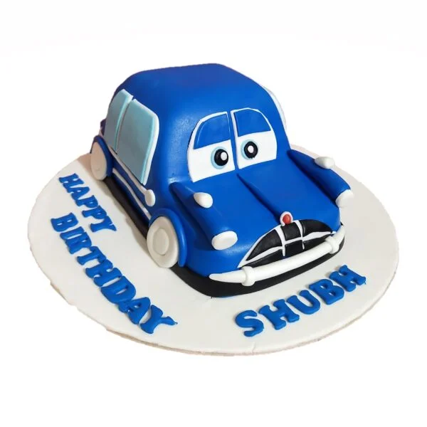 Blue Race Car Cake 5th Birthday | www.simply-sweets.com | Flickr