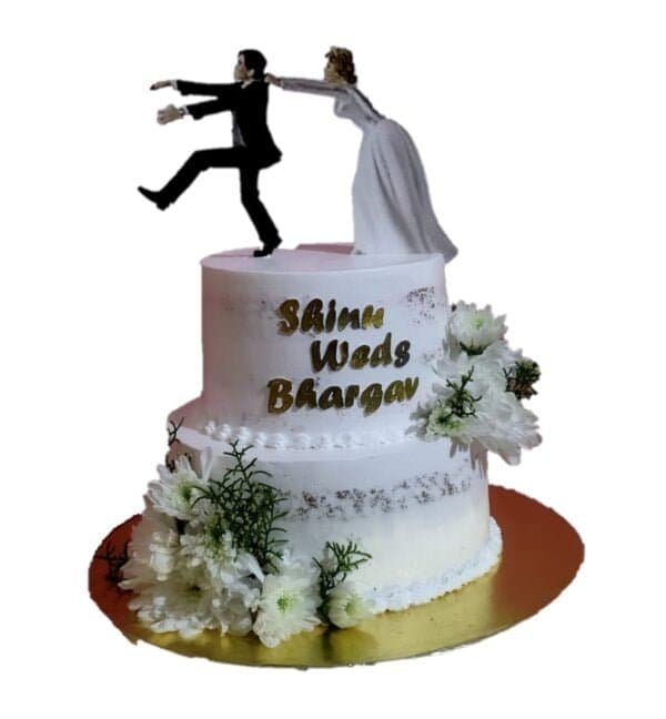 Bride Wedding Cake
