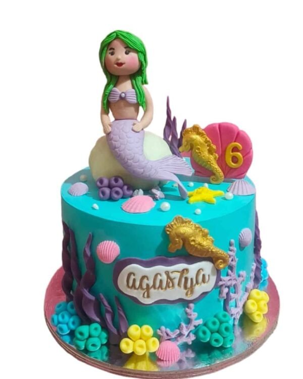 Mermaid Queen Cake