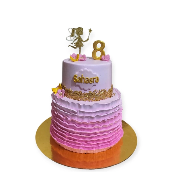My fairy first birthday cake #cake #caketok #fairycake #cakeart #first... |  TikTok